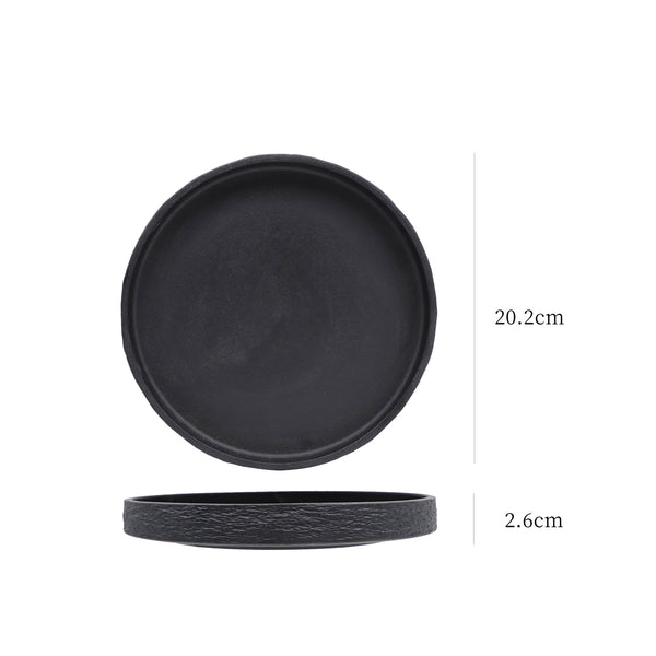 Stone Texture Ceramic Dinnerware Set – Luxury Bowls & Plates Collection