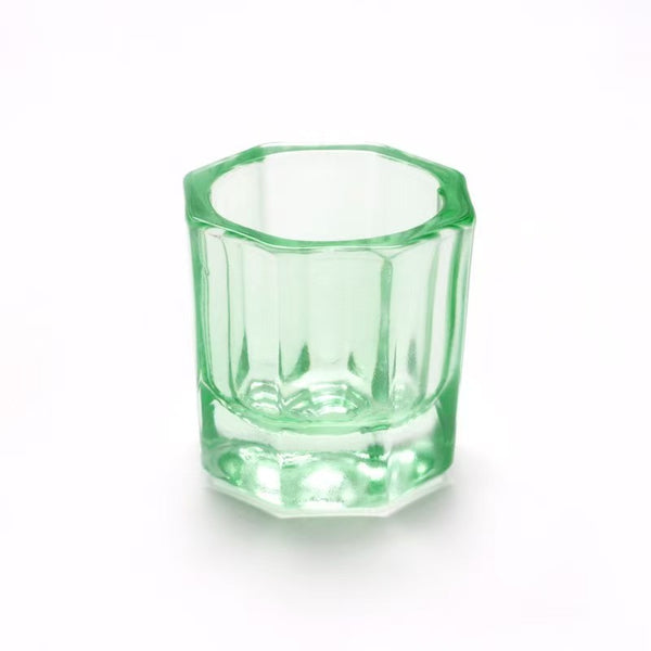 Mini Octagonal Glass Rinse Cup