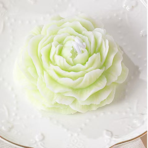 Flower-Shaped Scented Candle