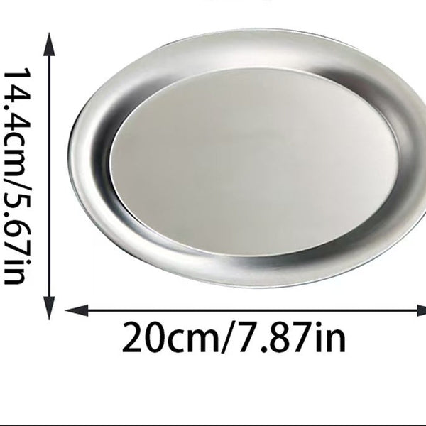 Stainless Steel Oval Serving Tray
