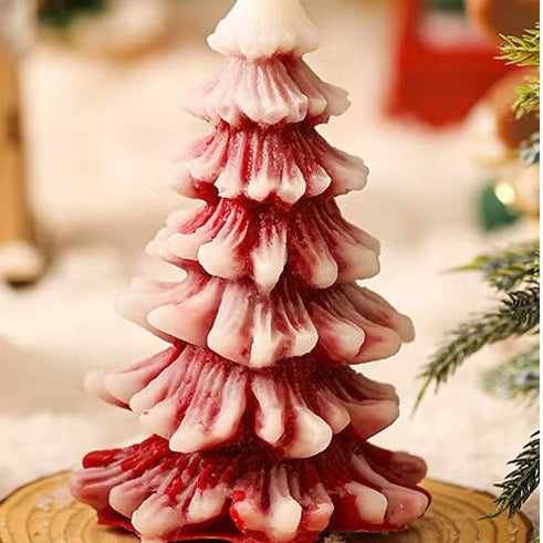Pine Tree Scented Candle – Handmade Holiday Gift