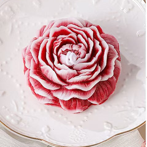 Flower-Shaped Scented Candle