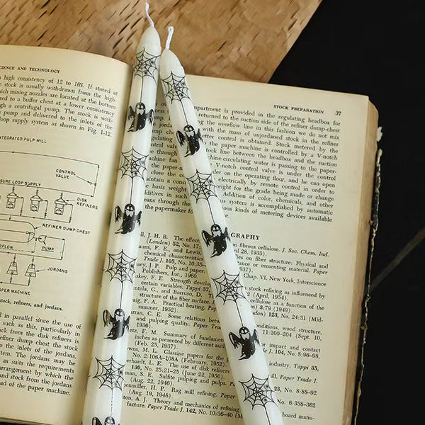 European-Style Long Taper Candle – Set of 2