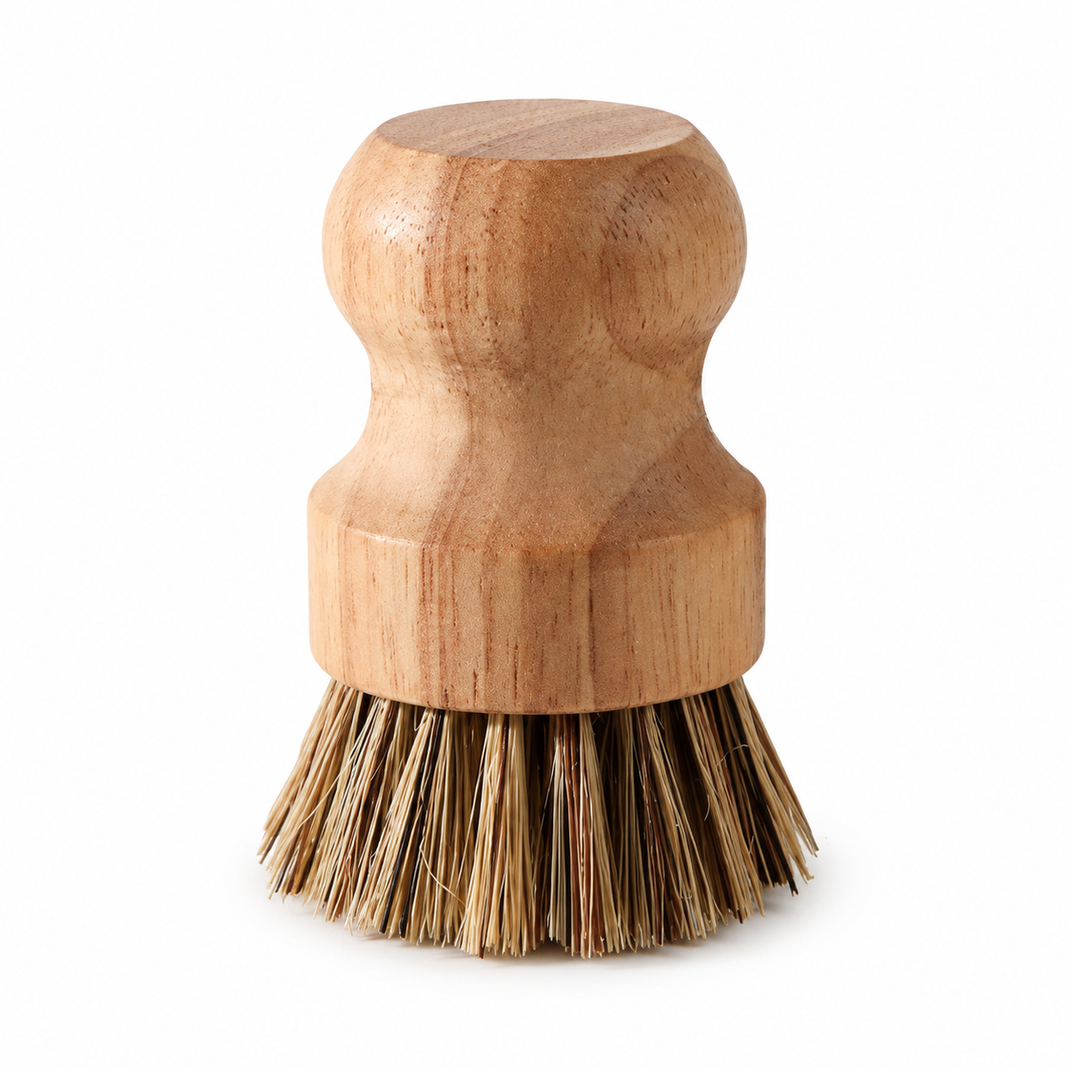 Natural Wooden Dish Brush | Sisal Kitchen Scrub Brush for Pots, Pans & Dishes