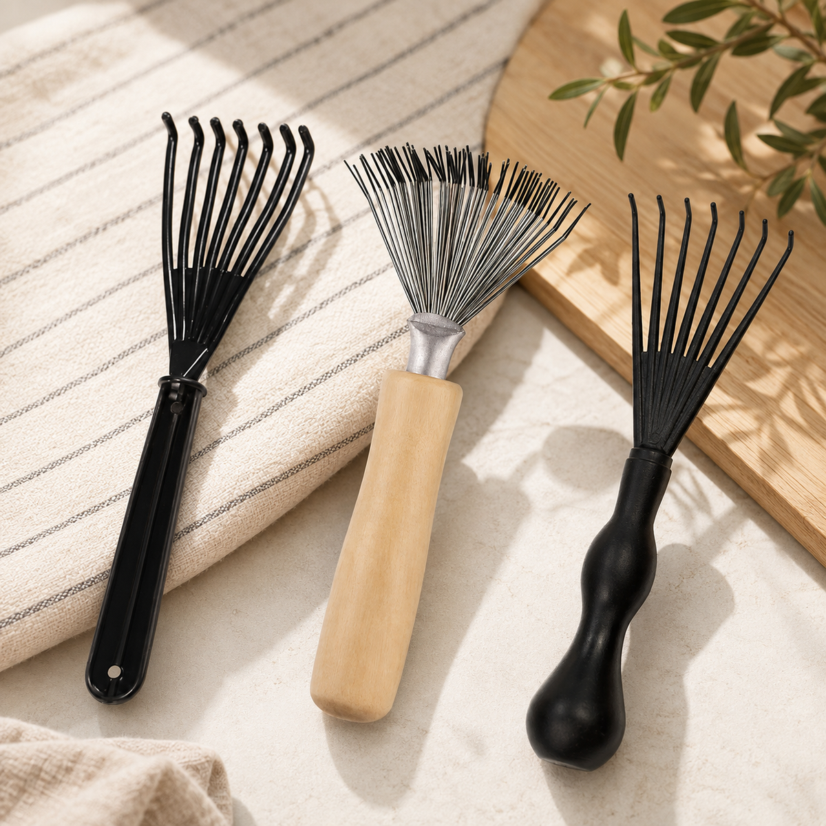 Hair Brush Cleaner Tool | Claw Comb Cleaning Device for Hair Removal & Beauty Care