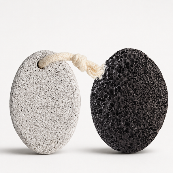 Natural Pumice Stone Foot Scrubber | Volcanic Stone Callus Remover for Heel Care