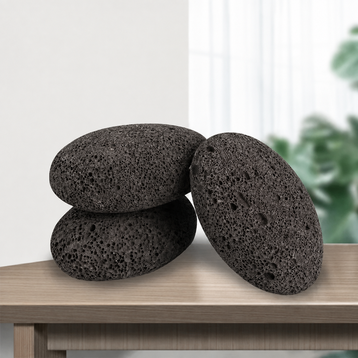 Natural Pumice Stone Foot Scrubber | Volcanic Stone Callus Remover for Heel Care