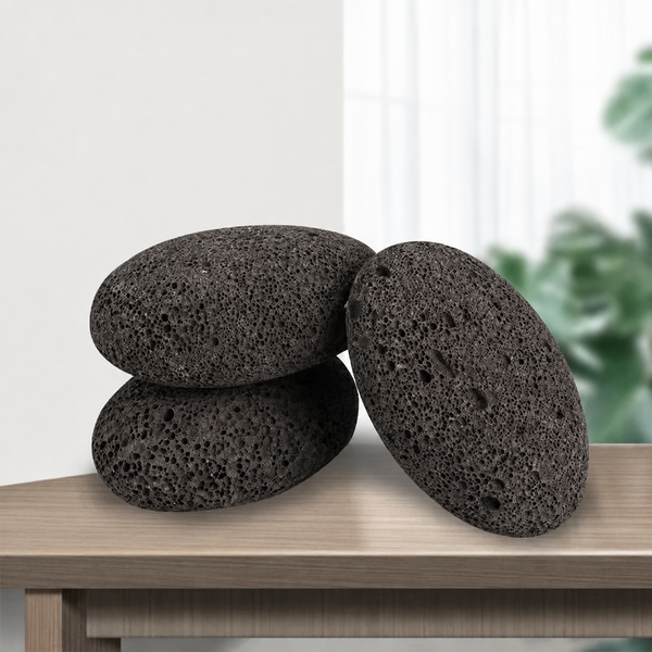 Natural Pumice Stone Foot Scrubber | Volcanic Stone Callus Remover for Heel Care