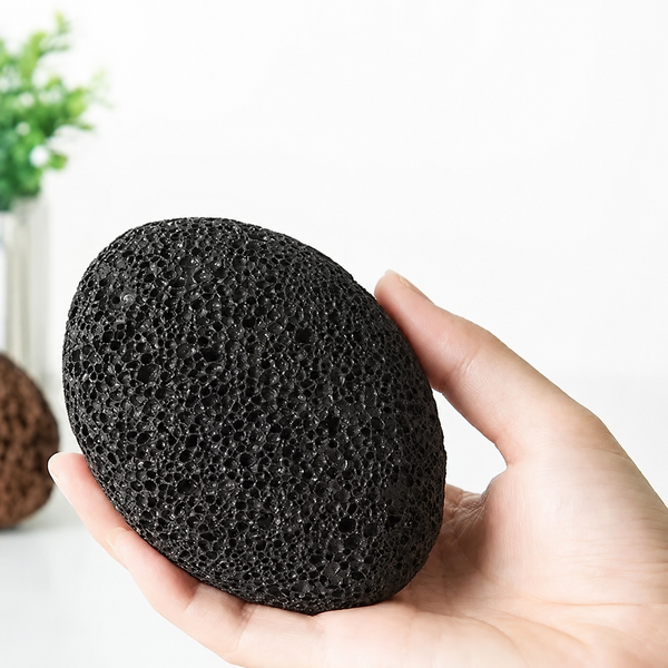 Natural Pumice Stone Foot Scrubber | Volcanic Stone Callus Remover for Heel Care