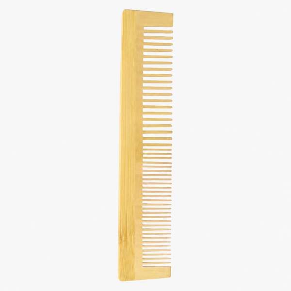 Bamboo Cushion Hair Brush | Wide Tooth Massage Comb for Detangling & Styling