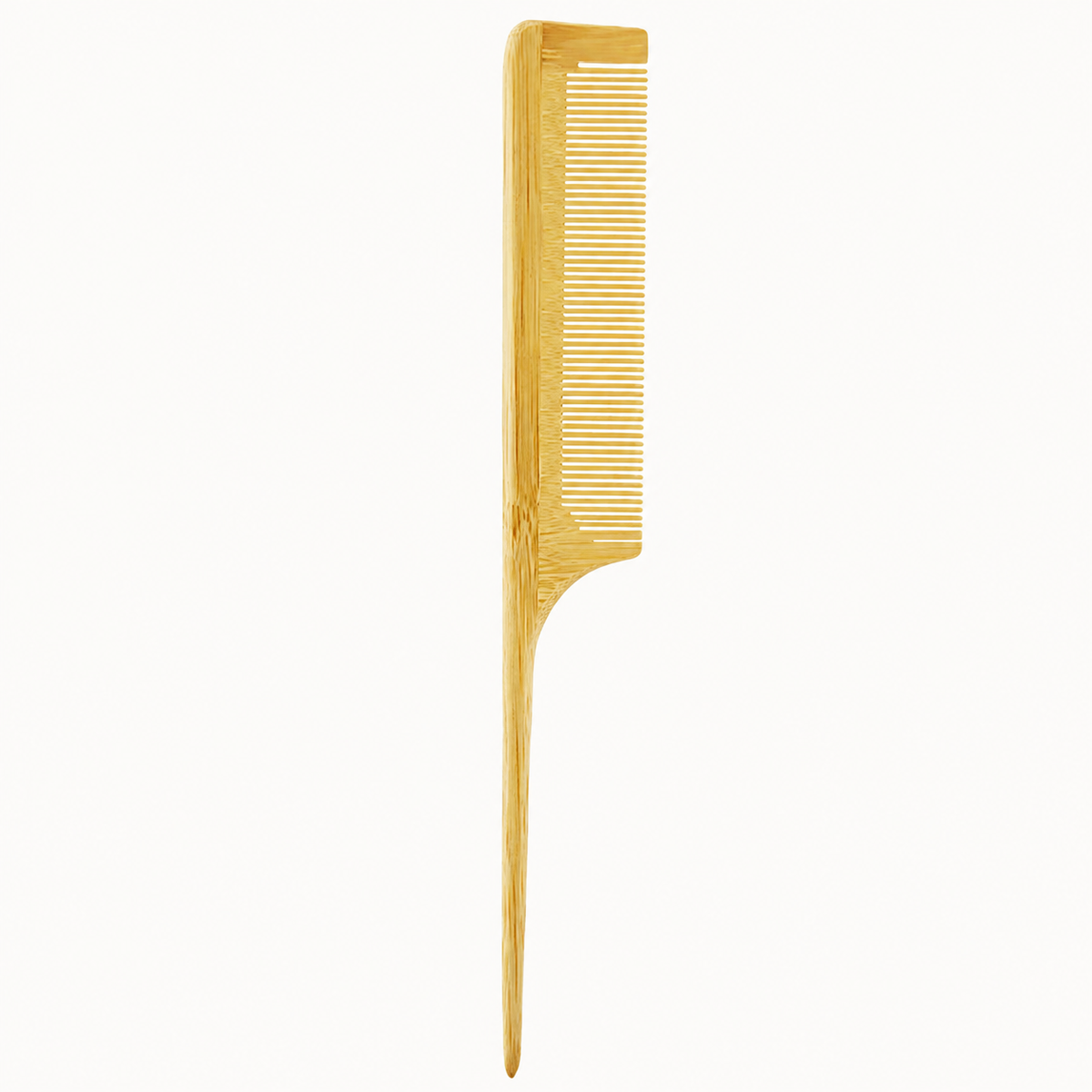 Bamboo Cushion Hair Brush | Wide Tooth Massage Comb for Detangling & Styling