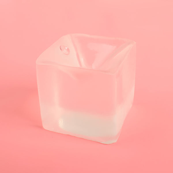 Ice Cube Squishy Toy – Transparent Color Stress Relief Fidget Cube