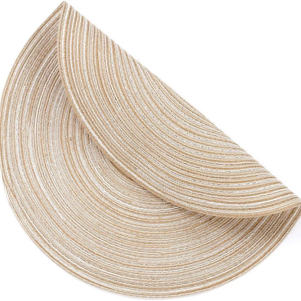 Farmhouse Round Placemat, Heat Resistant Table Decor