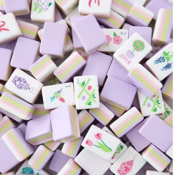 American Mahjong Game Set – Crystal Acrylic Mahjong Tiles