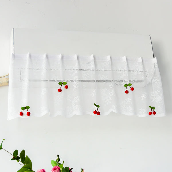 Lace Air Conditioner Deflector Curtain, Anti Direct Airflow Cover