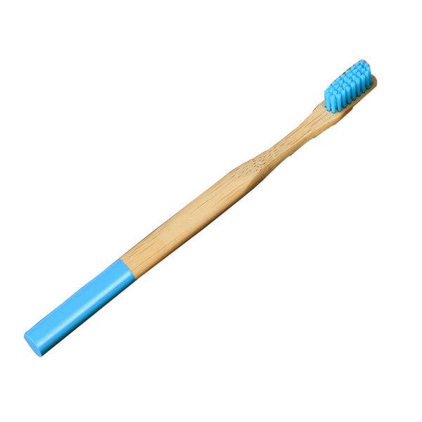 Bamboo Handle Toothbrush | Medium Firm Adult Toothbrush for Travel & Hotel Amenities