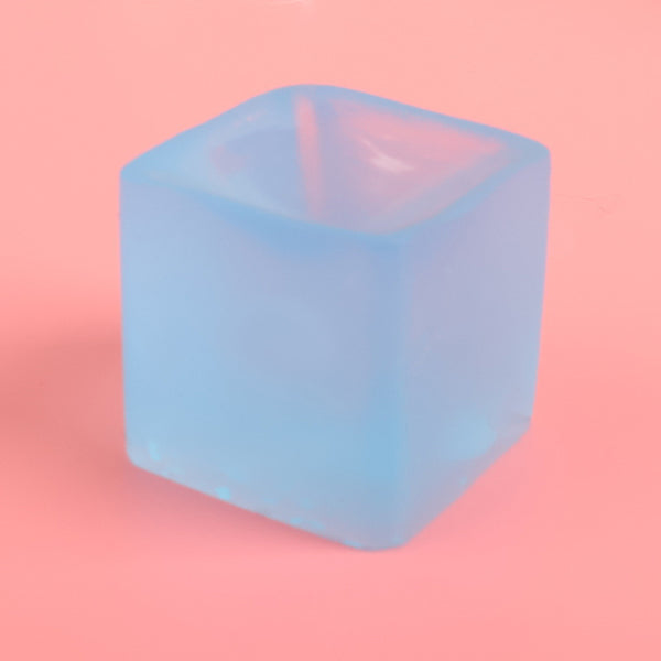 Ice Cube Squishy Toy – Transparent Color Stress Relief Fidget Cube