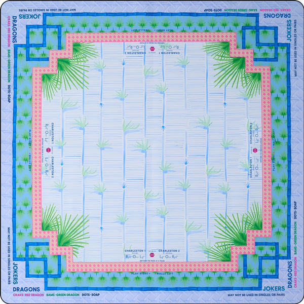 American Mahjong Table Mat – Non-Slip Crystal Velvet Game Pad