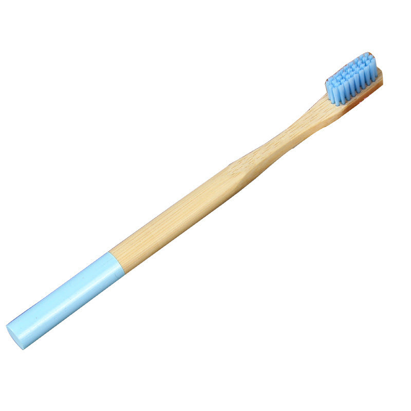Bamboo Handle Toothbrush | Medium Firm Adult Toothbrush for Travel & Hotel Amenities