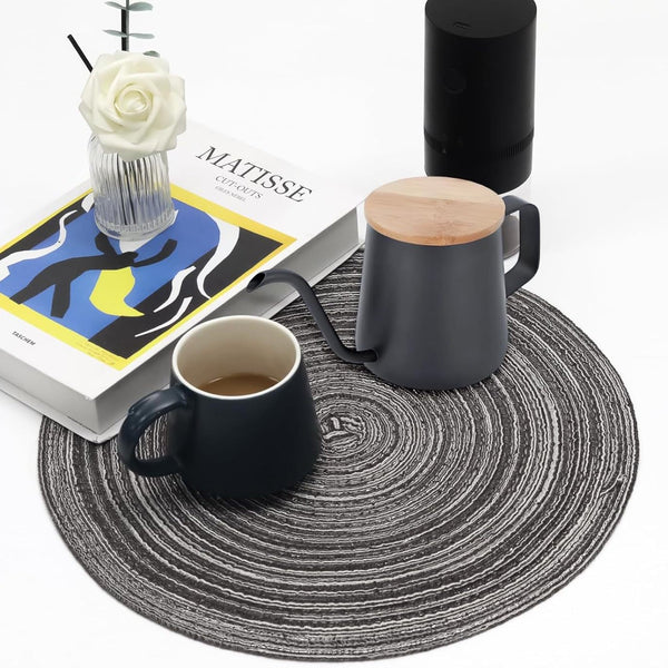 Farmhouse Round Placemat, Heat Resistant Table Decor