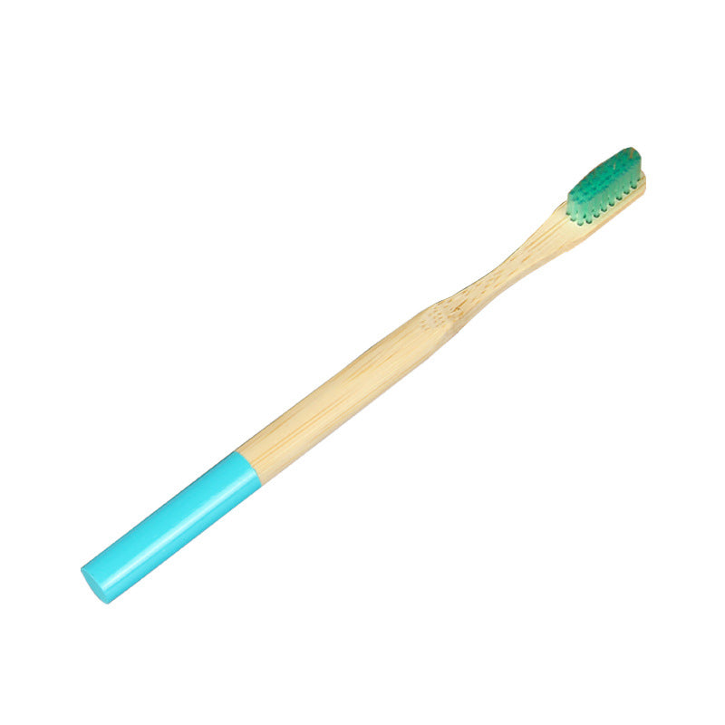 Bamboo Handle Toothbrush | Medium Firm Adult Toothbrush for Travel & Hotel Amenities