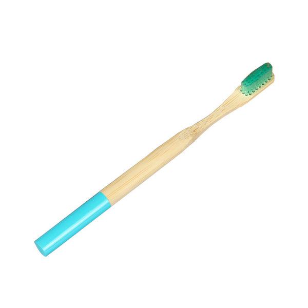 Bamboo Handle Toothbrush | Medium Firm Adult Toothbrush for Travel & Hotel Amenities