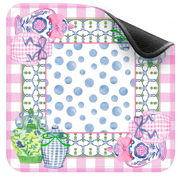 American Style Mahjong Table Cloth – Diatom Mud Waterproof Non-Slip Silent Game Mat
