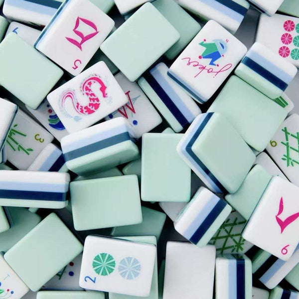 American Mahjong Game Set – Crystal Acrylic Mahjong Tiles