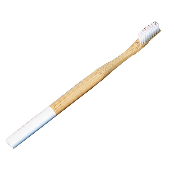 Bamboo Handle Toothbrush | Medium Firm Adult Toothbrush for Travel & Hotel Amenities