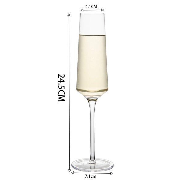 Plastic Champagne Flute Set – Durable Stemmed Party Glasses