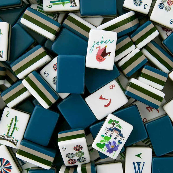 American Mahjong Game Set – Crystal Acrylic Mahjong Tiles