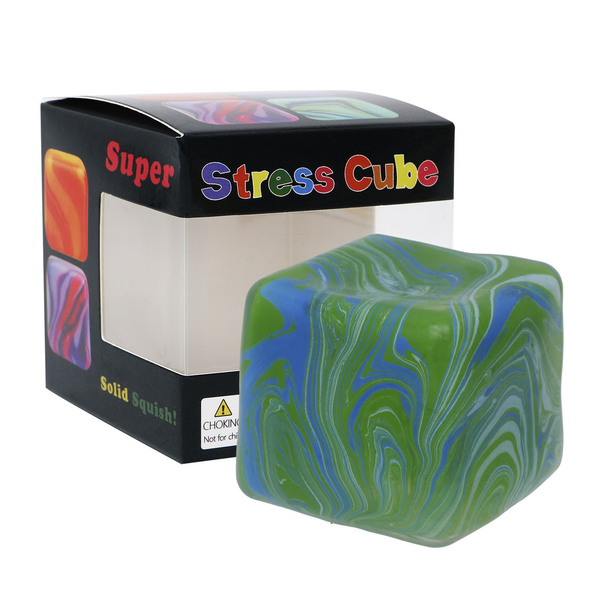 Candy Cube Squishy Toy – Slow Rising Stress Relief Sensory Fidget