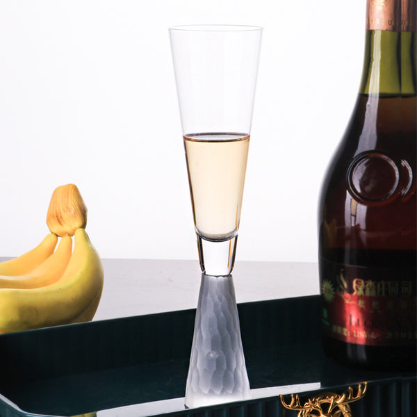 Crystal Stemmed Glass – Cocktail, Juice & Sparkling Drink Goblet