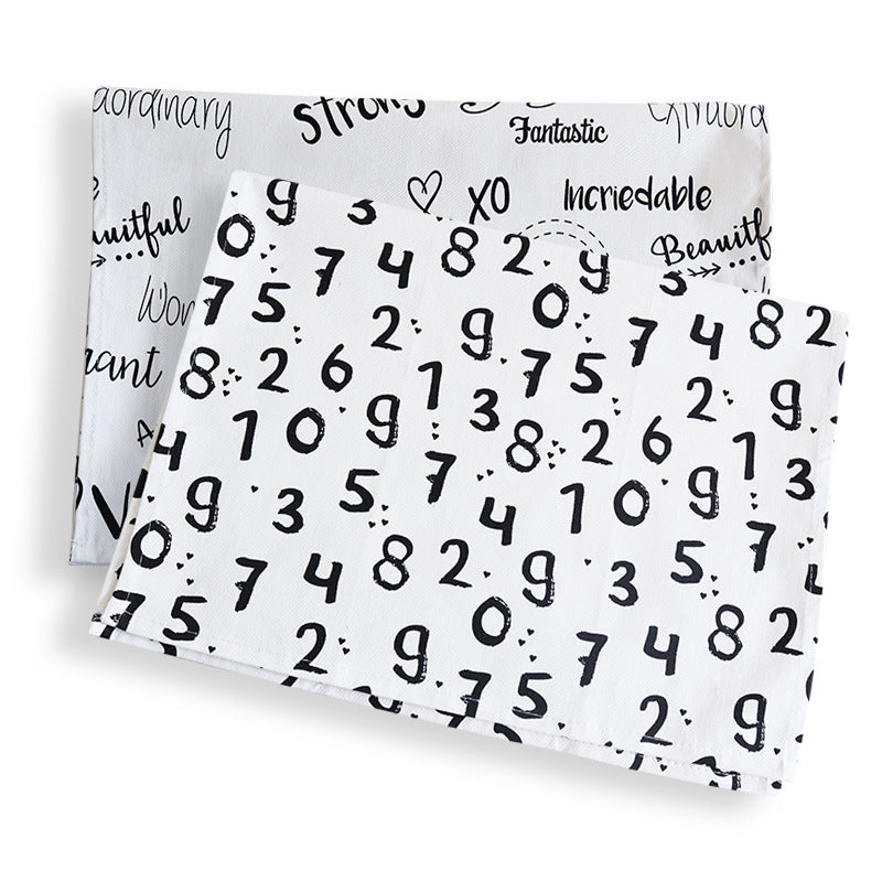 Cotton Napkin, Placemat and Food Styling Table Cloth