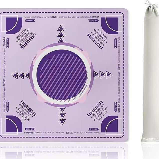 Home Mahjong Table Mat – Noise Reducing Non-Slip Durable Game Pad for Card Games