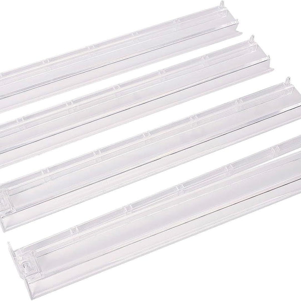 Thickened Mahjong Push Rack – 18 Inch Portable Transparent Tile Ruler for American Mahjong