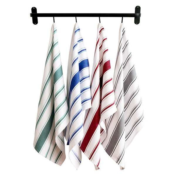 Cotton Tea Towel, Yarn-Dyed Kitchen Napkin Cloth