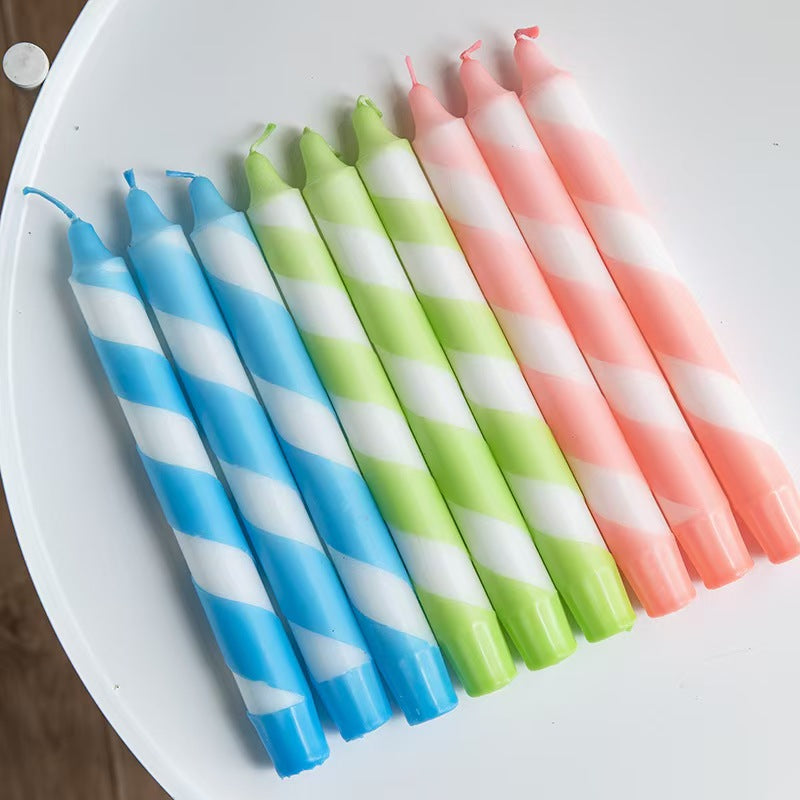 Twisted Tapered Candle – Set of 2