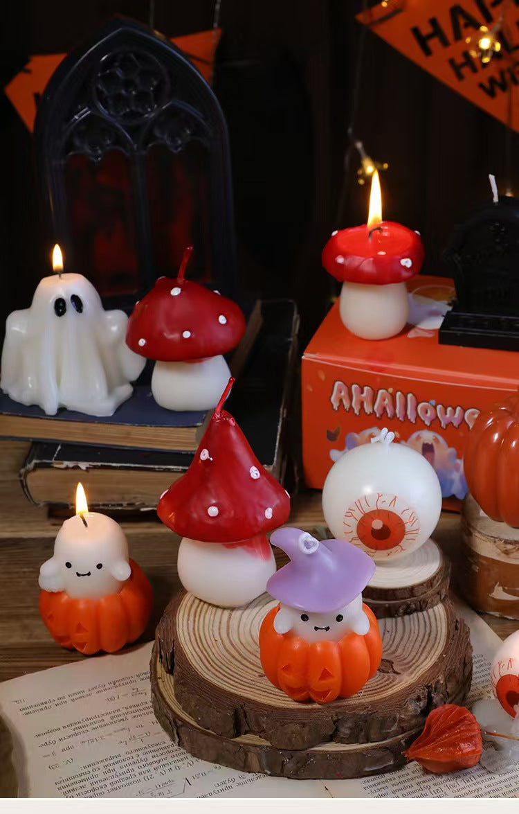 Halloween 3D Candle Gift Set – Novelty Scented Candles