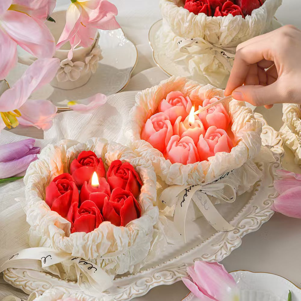 Tulip Bouquet Scented Candle