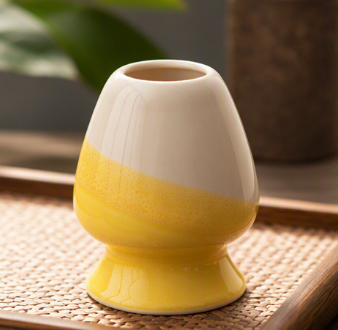 Japanese Chasen Stand – Matcha Whisk Holder Ceramic Tea Ceremony Accessory