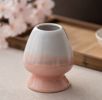 Japanese Chasen Stand – Matcha Whisk Holder Ceramic Tea Ceremony Accessory