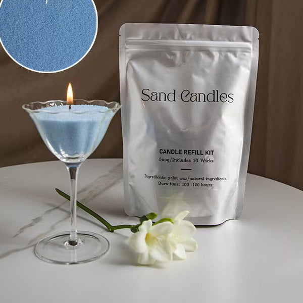 Eco-Friendly Soy Sand Wax Candle