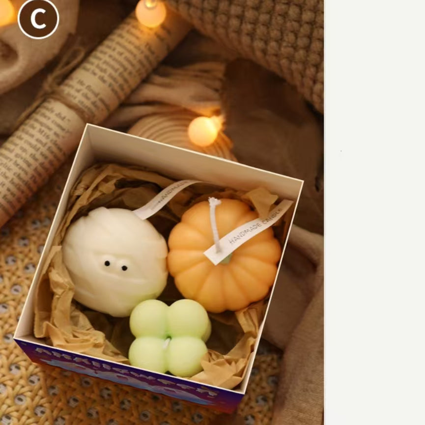 Halloween Ghost Scented Candle Gift Set