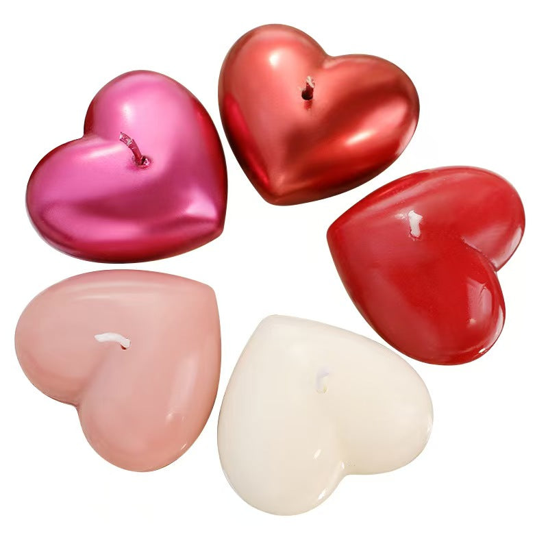 Heart-Shaped Scented Candle