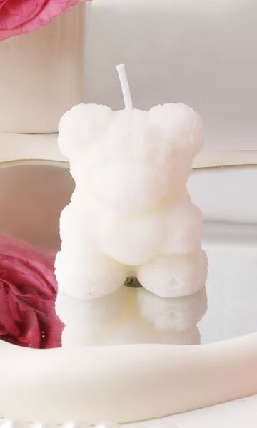 Rose Bear Scented Candle