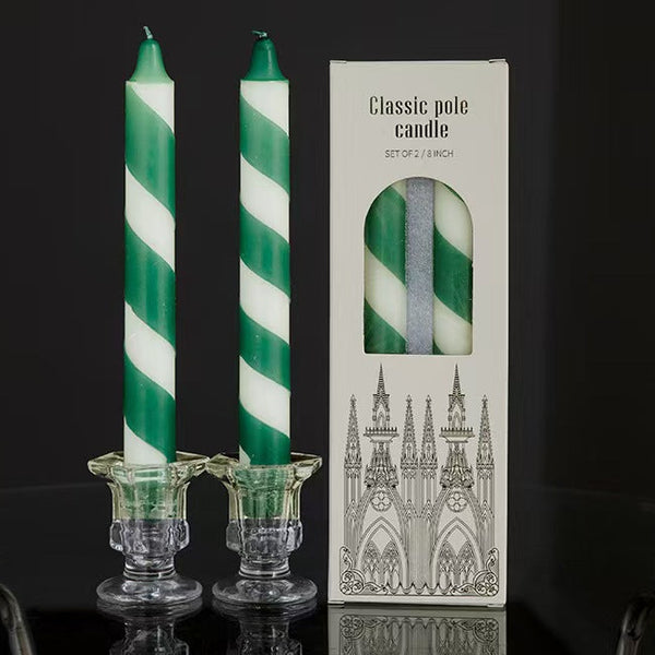 Twisted Tapered Candle – Set of 2