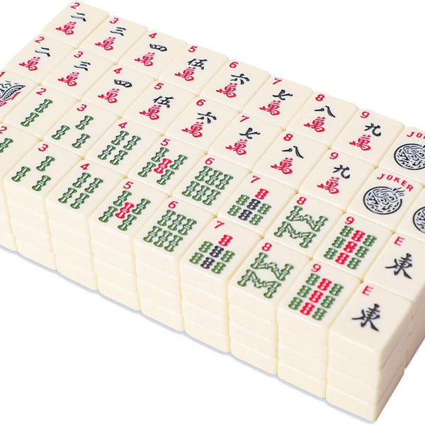 American Mahjong Set, Premium Melamine Tiles for Tabletop Gaming