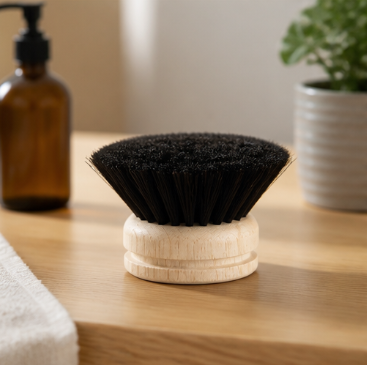 Long-Handled Pot Brush | Kitchen Cleaning Scrub Brush with Hanging Loop