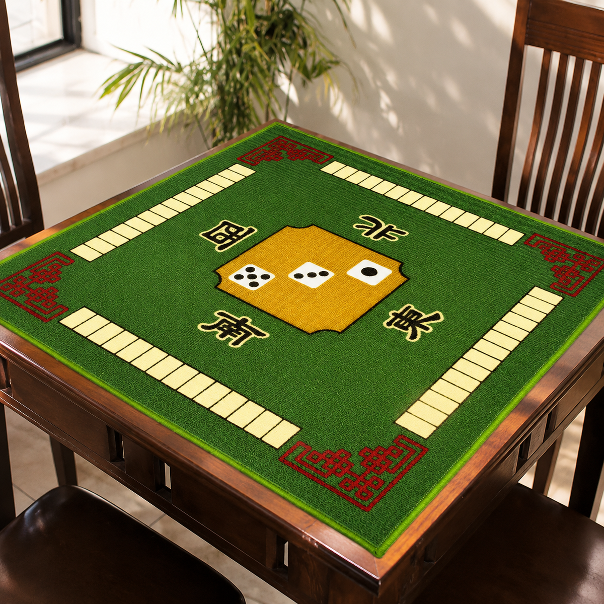 Soft Mahjong Table Cloth – Wear Resistant Silent Game Mat